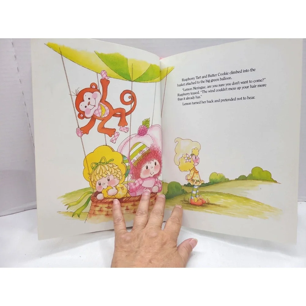 1983 Strawberry Shortcake & the Big Balloon Race Parker Brothers 1st Ed 1st Prin